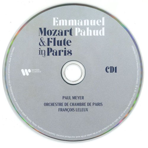 Emmanuel Pahud - Mozart & Flute in Paris (2021) CD-Rip