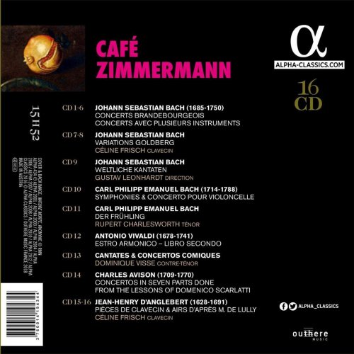 Café Zimmermann - Café Zimmermann [16CD] (2018)