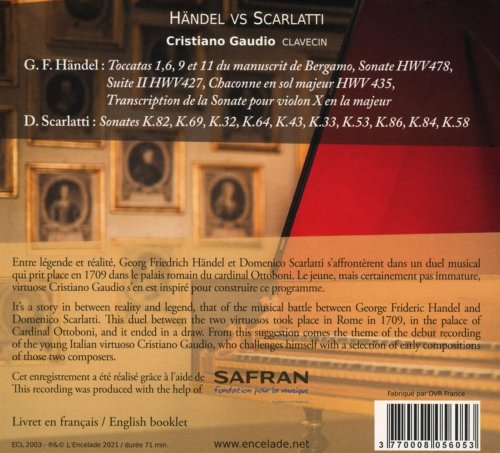 Cristiano Gaudio - Händel vs Scarlatti (2021) [Hi-Res]