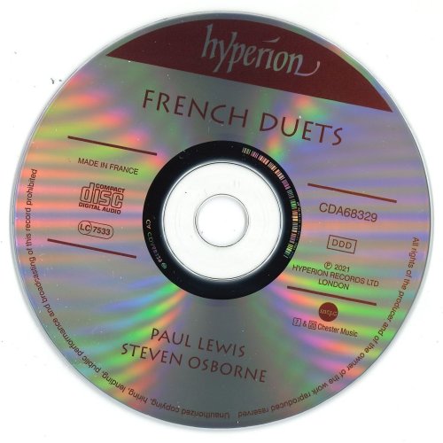 Paul Lewis & Steven Osborne - French duets (2021) CD-Rip