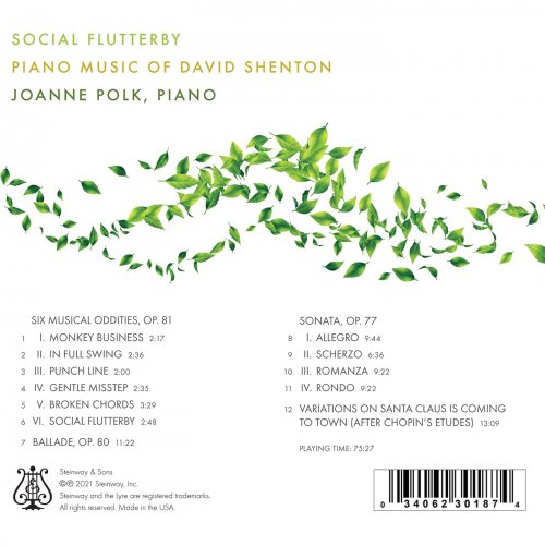 Joanne Polk - Social Flutterby (2021) [Hi-Res]