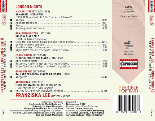 Franziska Lee - London Nights (2021)