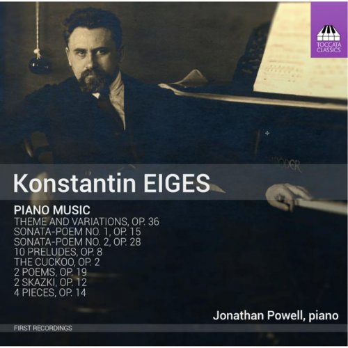 Jonathan Powell - Eiges: Piano Music (2015) [Hi-Res]