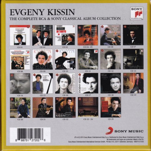 Evgeny Kissin - The Complete RCA & Sony Classical Album Collection (2015) [25CD Box Set]