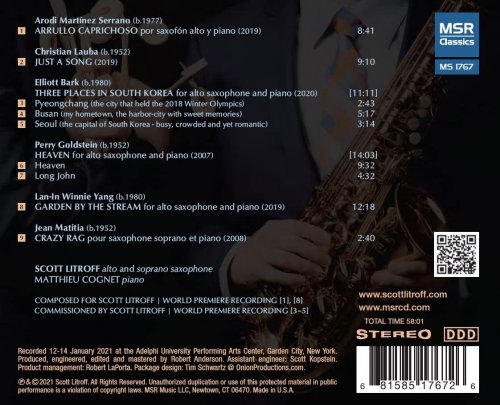 Scott Litroff - Global Saxophone - A Journey in Music (2021)