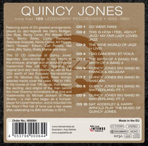 Quincy Jones - Q - The Jazz Recordings, Vol. 1-10 (2013)