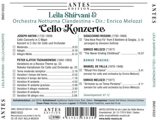 Orchestra Notturna Clandestina - Cello-Konzerte (2021)