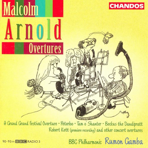 BBC Philharmonic Orchestra, Rumon Gamba - Malcolm Arnold: Overtures (2005) [Hi-Res]