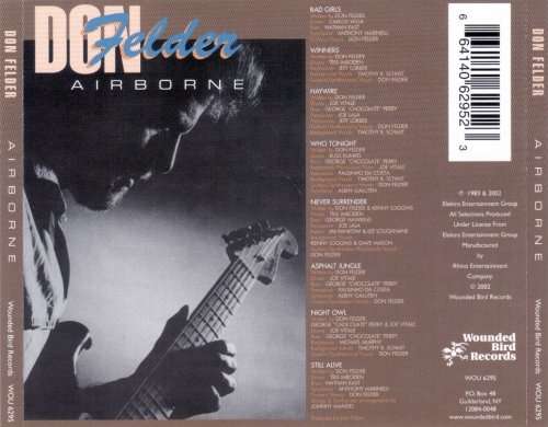 Don Felder - Airborne (Reissue 2002)