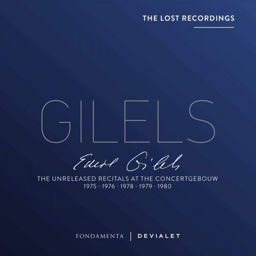 Emil Gilels - The Unreleased Recitals at the Concertgebouw 1975-1980 (2018) [5CD Box Set]