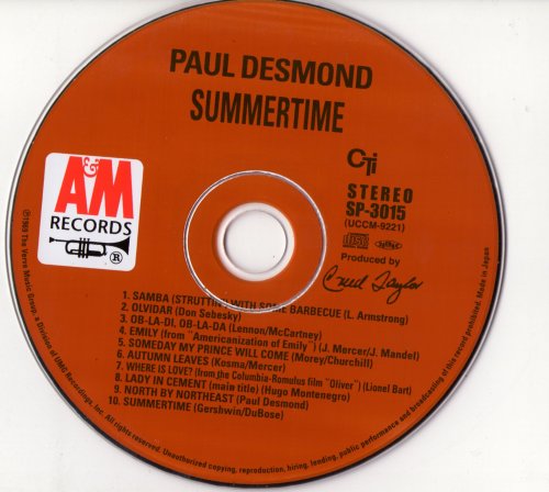 Paul Desmond - Summertime (2004)