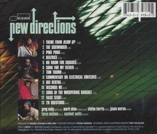 Stefon Harris, Jason Moran, Greg Osby, Mark Shim - New Directions (2000)