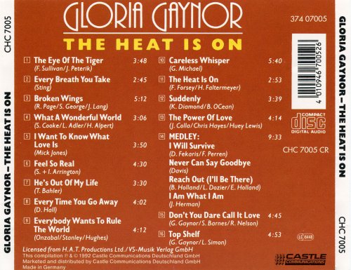 Gloria Gaynor - The Heas Is On (1992)