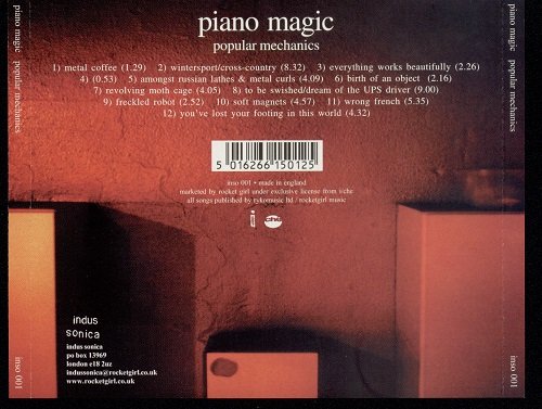 Piano Magic - Popular Mechanics (Reissue) (2003)