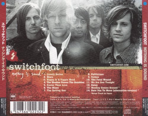 Switchfoot - Nothing Is Sound (Japan Edition) (2005)