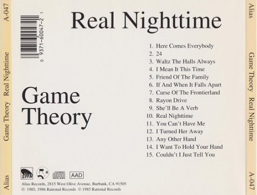 Game Theory - Real Nighttime (1986)