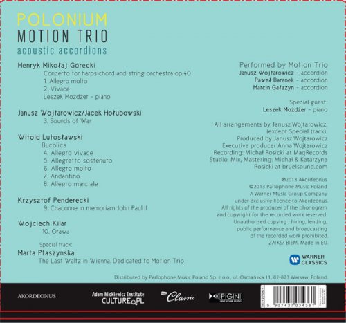 Motion Trio - Polonium (2013) CD-Rip