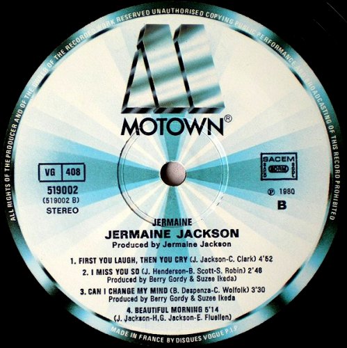 Jermaine Jackson - Jermaine (1980) LP