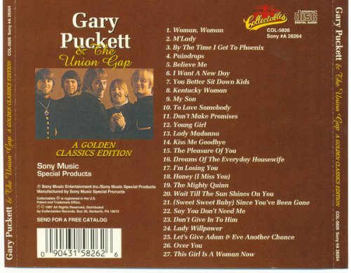 Gary Puckett & The Union Gap - A Golden Classics Edition (1997)