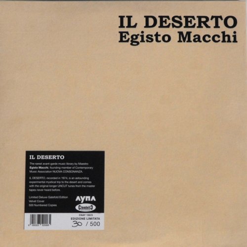 Egisto Macchi - Il Deserto (1974/2015) [Hi-Res]