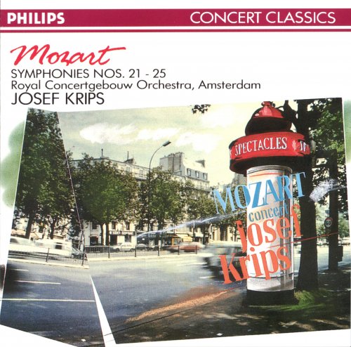 Josef Krips - Mozart: Symphonies Nos. 21-41 (1990) [7CD Box Set]