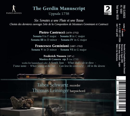 Tabea Schwartz, Thomas Leininger - The Gerdin Manuscript: Uppsala 1758 (2021)