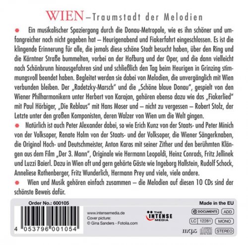 Julius Herrmann, Paul Hörbiger, Hans Moser, Herbert von Karajan, Die Wiener Philharmoniker - Wien - Traumstadt der Melodien, Vol. 1-10 (2014)