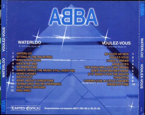 ABBA - Waterloo / Voulez-Vous (Limited Edition) (1999)