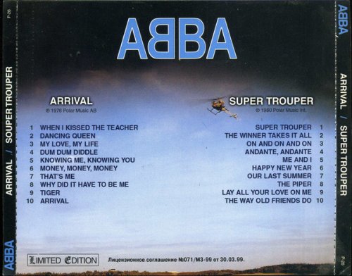 ABBA - Arrival / Super Trouper (1999)