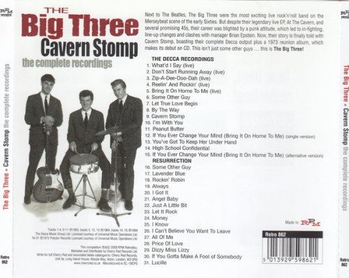 The Big Three - Cavern Stomp: The Complete Recordings (2009)