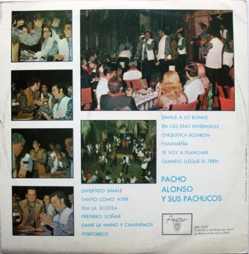 Pacho Alonso y sus Pachucos - Pacho Alonso y sus Pachucos (1971) LP