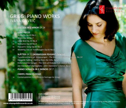 Ivana Gavrić - Grieg: Piano Works (2013)