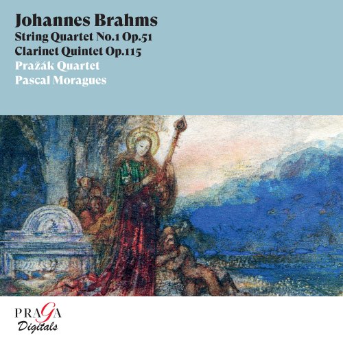 Prazak Quartet, Pascal Moraguès - Brahms: String Quartet No. 1 & Clarinet Quintet (2006) [Hi-Res]