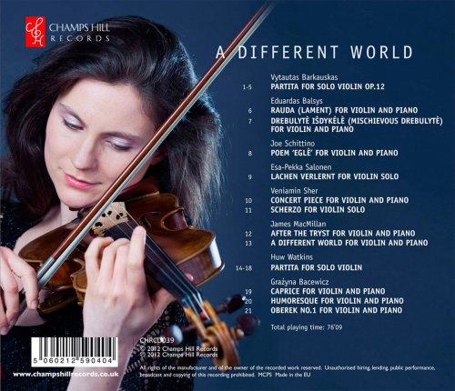 Diana Galvydyte - A Different World (2012)