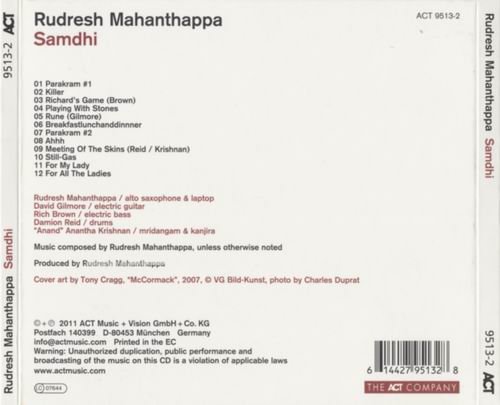 Rudresh Mahanthappa - Samdhi (2011) CD Rip