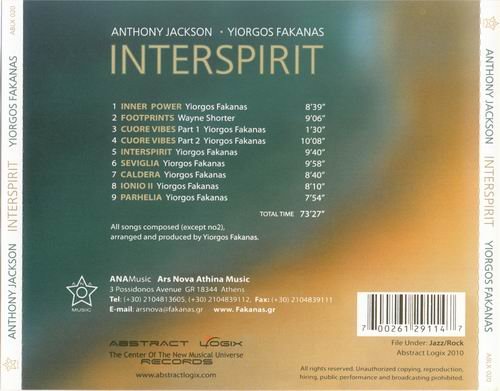 Anthony Jackson, Yiorgos Fakanas - Interspirit (2010)