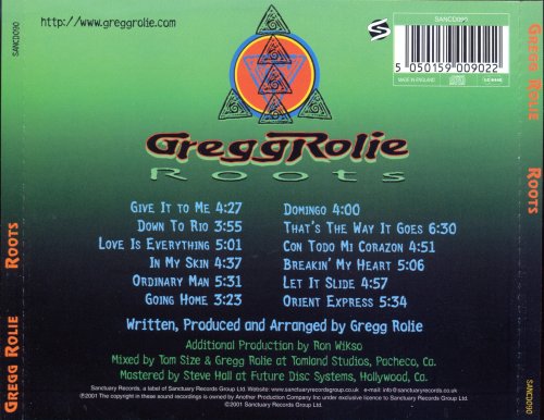 Gregg Rolie - Roots (2001)