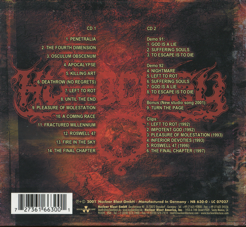 Hypocrisy - 10 Years Of Chaos & Confusion (Limited Edition) (2001) CD-Rip