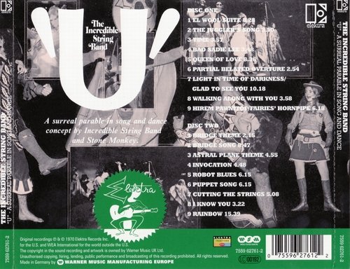 The Incredible String Band - U (1970) CD-Rip