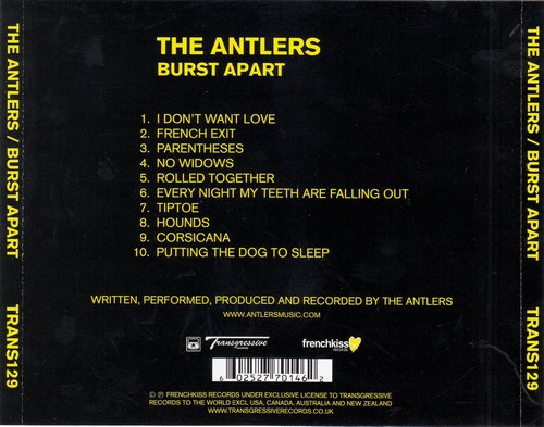 The Antlers - Burst Apart (2011) CD-Rip
