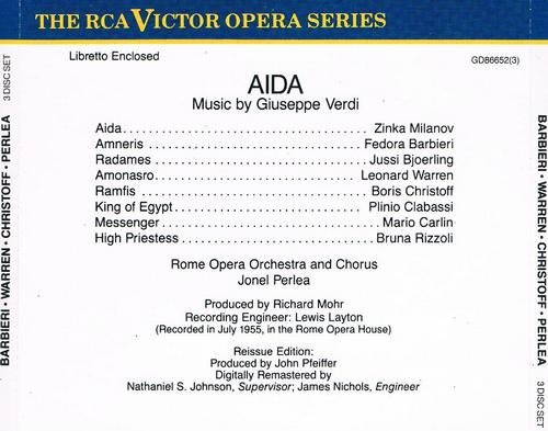 Jonel Perlea - Verdi: Aida (1990)