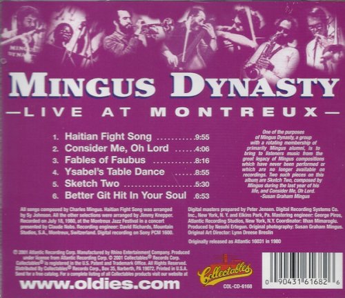 Mingus Dynasty - Live At Montreux (1980) FLAC