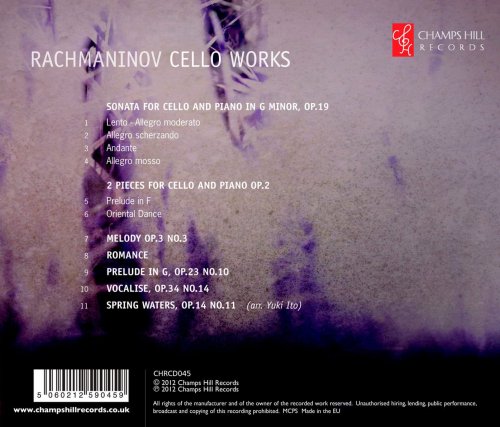 Yuki Ito & Sofya Gulyak - Rachmaninov: Cello Works (2012)