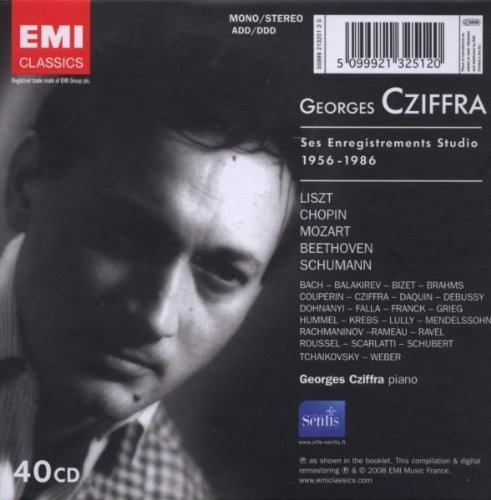 Georges Cziffra - Ses Enregistrements Studio 1956-1986 (2008) [40CD Box Set]