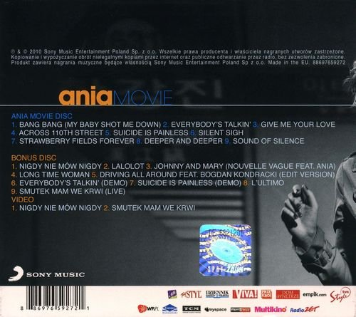 Ania Dąbrowska - Ania Movie (2CD) (2010) CD-Rip