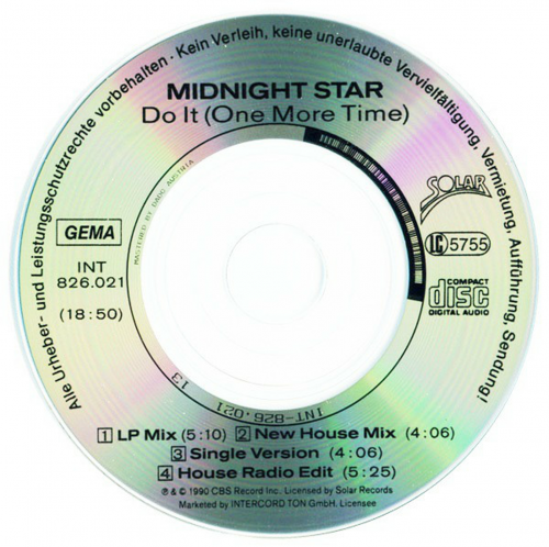 Midnight Star - Do It (One More Time) (1990) Maxi-Single