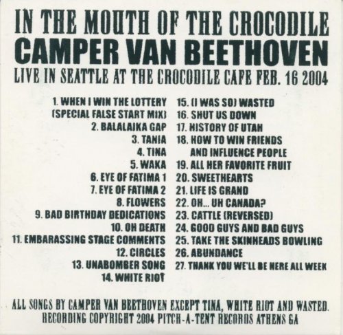 Camper Van Beethoven - In the Mouth of the Crocodile - Live in Seattle (2004)