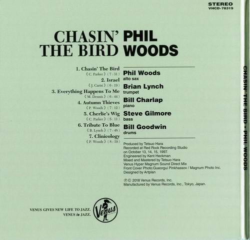 Phil Woods - Chasin' The Bird (1998) CD Rip