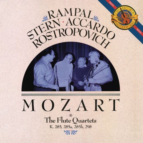 Jean-Pierre Rampal - Mozart: The Quartets for Flute, Violin, Viola and Cello (1987/2021)