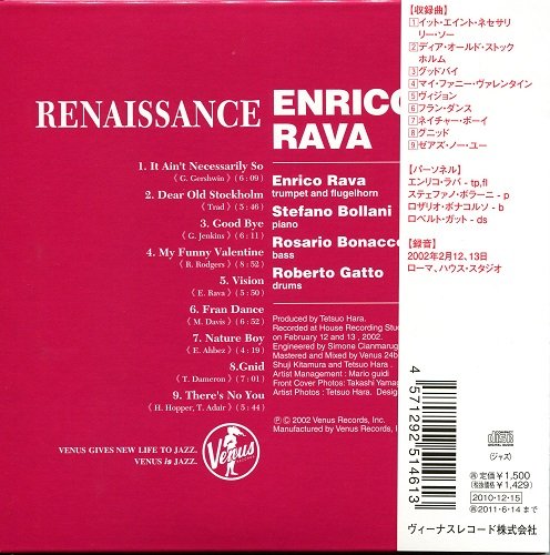 Enrico Rava - Renaissance (2002) [2011]